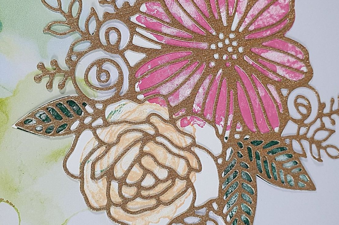 Artistically Inked with Gold Metallics