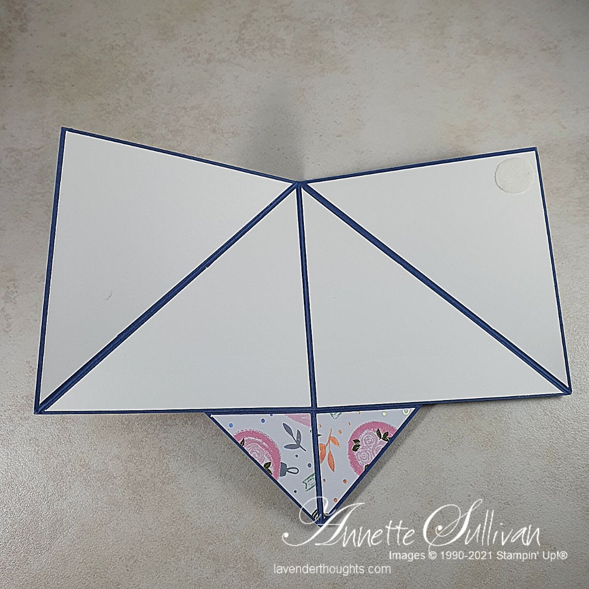 Teepee Tent Card FREE PDF Tutorial – Lavender Thoughts
