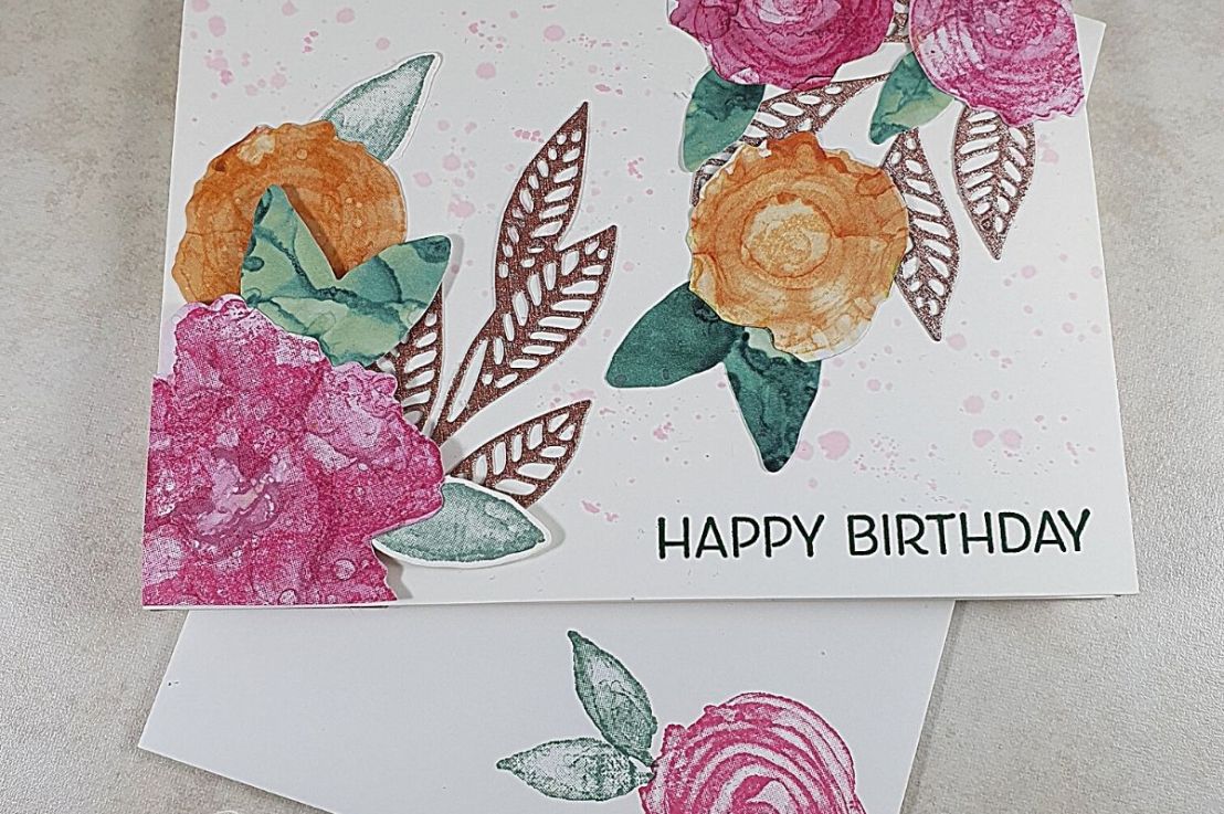 Artistically Inked with Dies and Patterned&nbsp;Paper