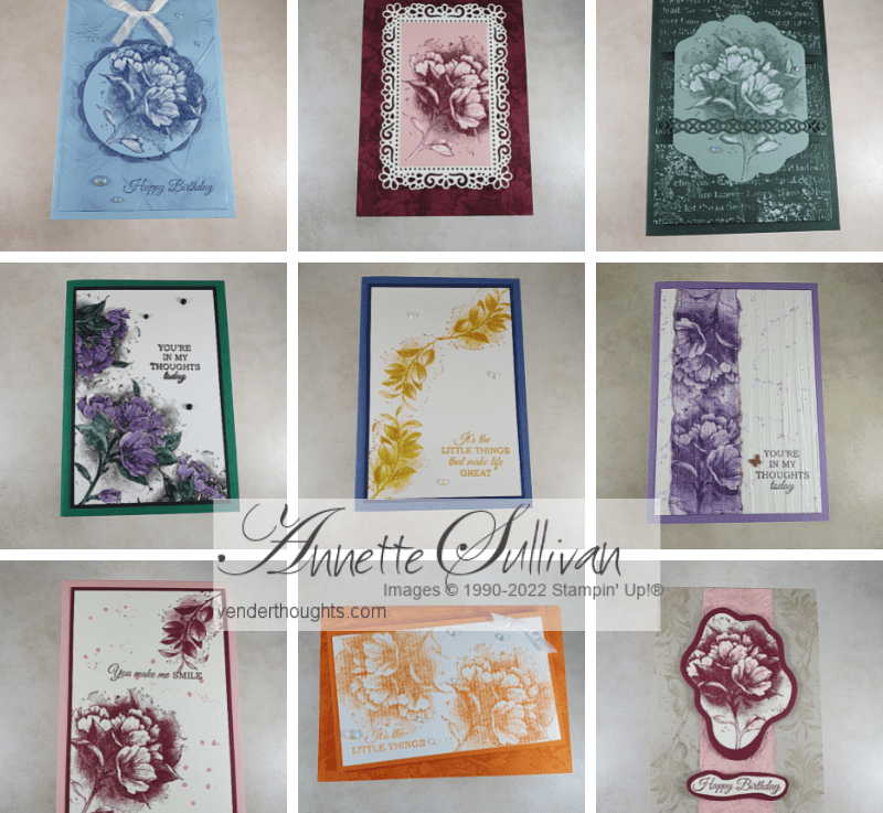 So many ideas for the Calming&nbsp;Camellia