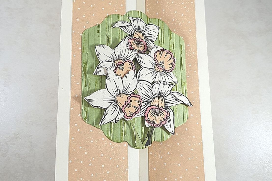 Fancy Z Fold Card with Daffodil Afternoon