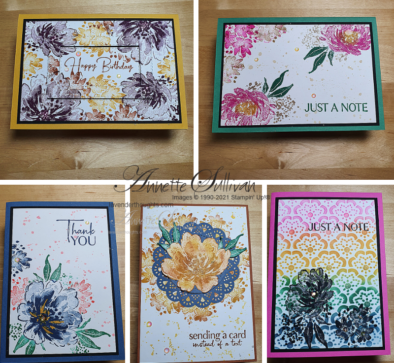 Creating simple cards with Flowing&nbsp;Flowers