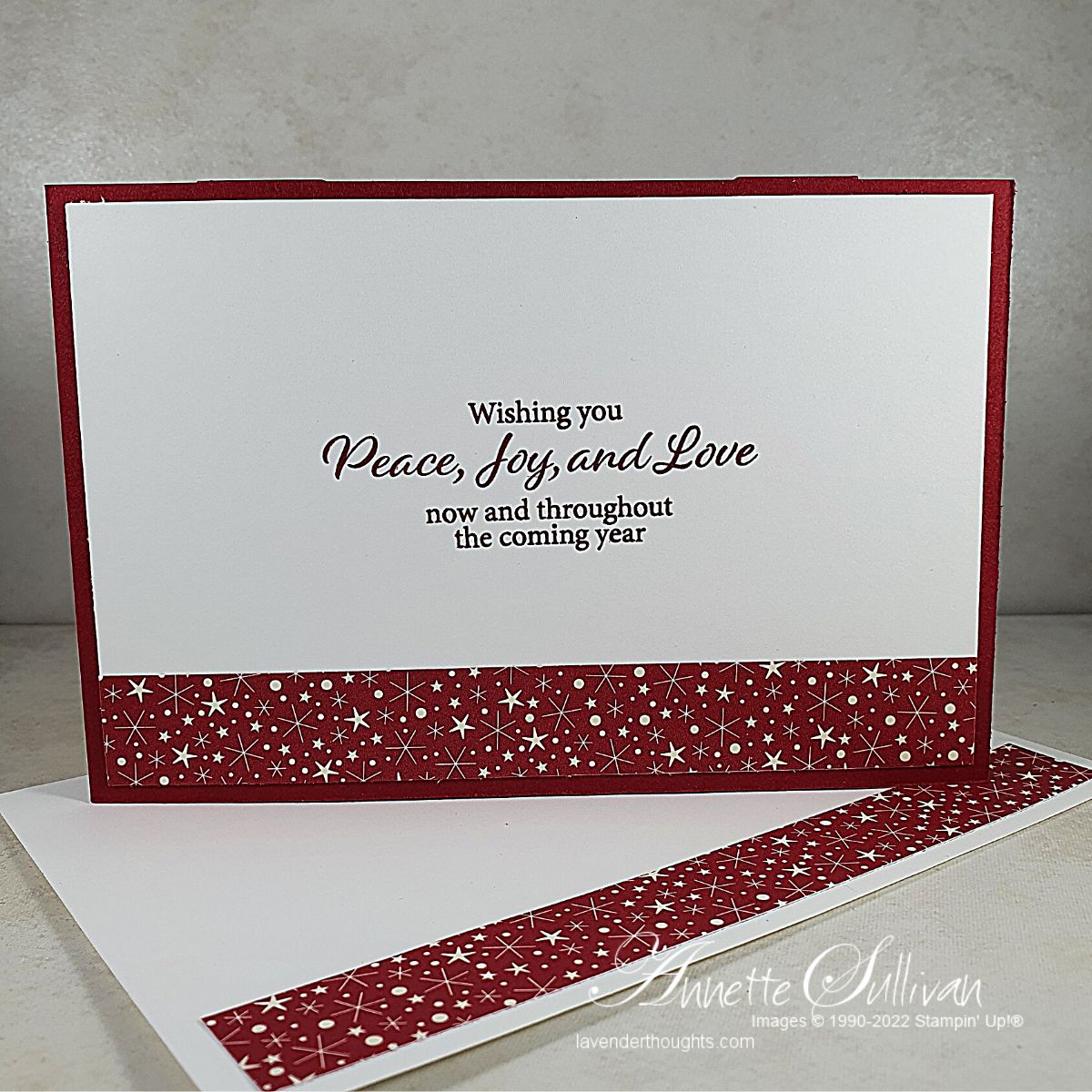 Pop Up Column Cards for Christmas – Lavender Thoughts