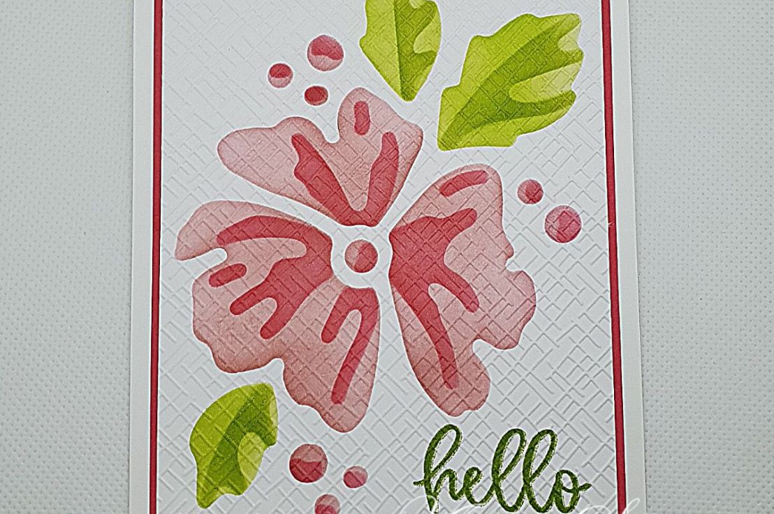 How to use Stencils / Decorative Masks for Quick and Easy Cards