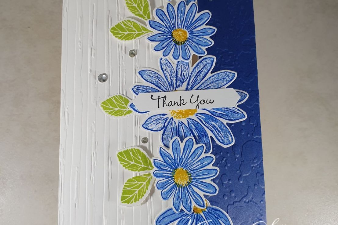 Offset Gate Fold Cards with Cheerful Daisies