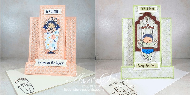 Centre Step Fold Cards for Sweet&nbsp;Baby