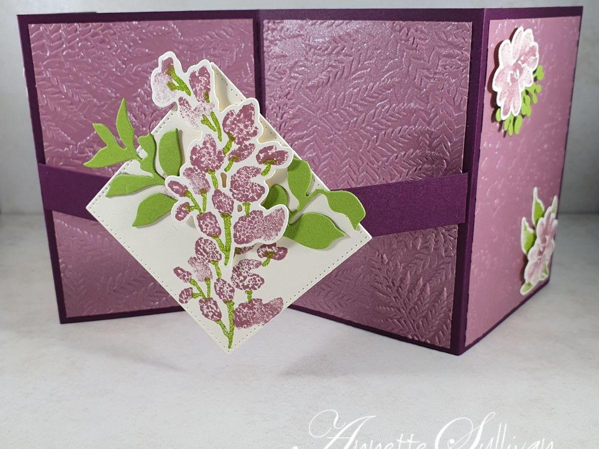 Floating Front Panel Fancy Fold Cards with&nbsp;PDF
