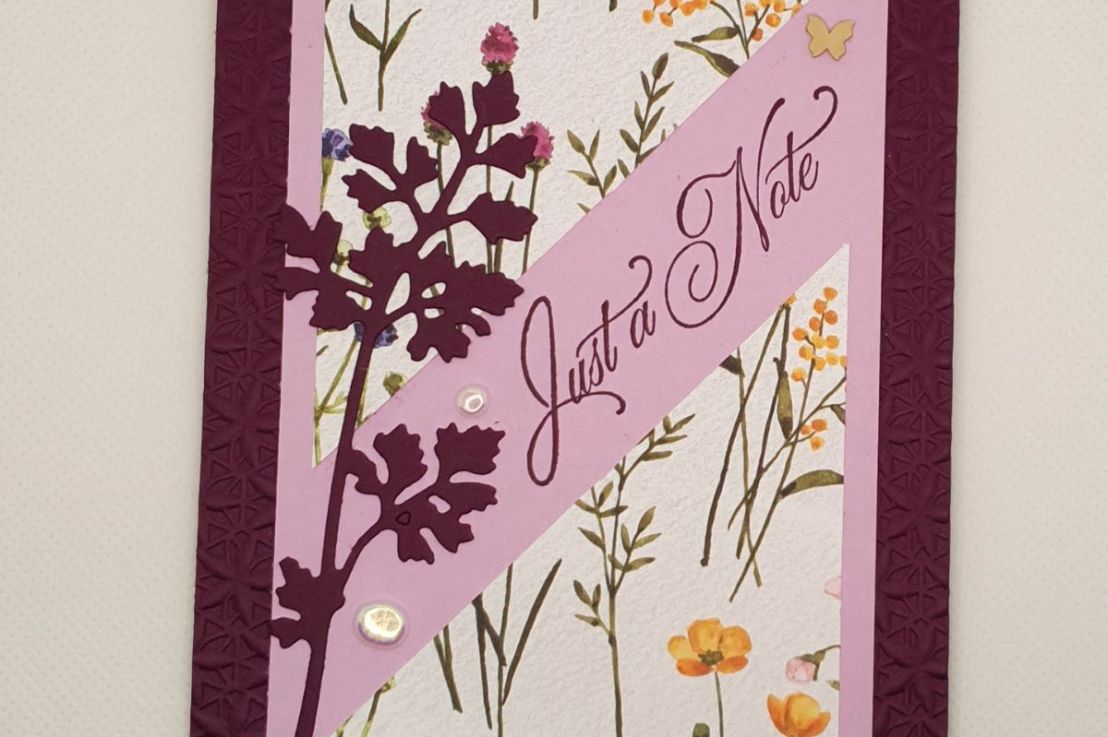 One Sheet Wonder with Dainty Flowers