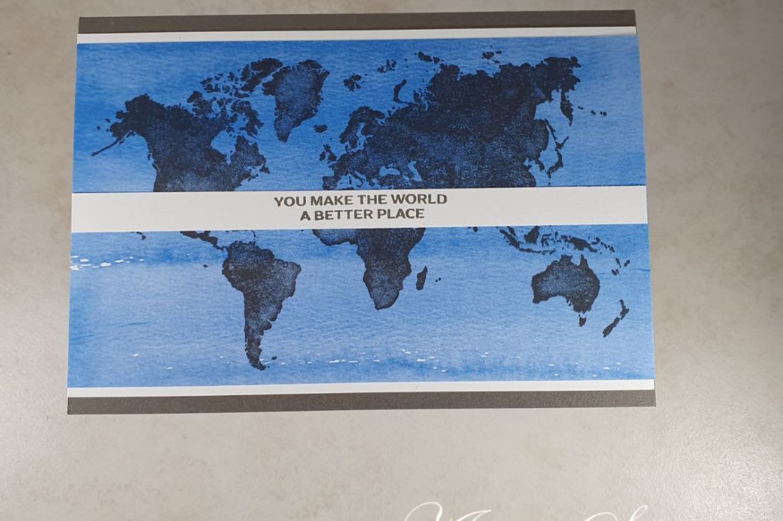 Create a quick and easy card with Watercolor&nbsp;World