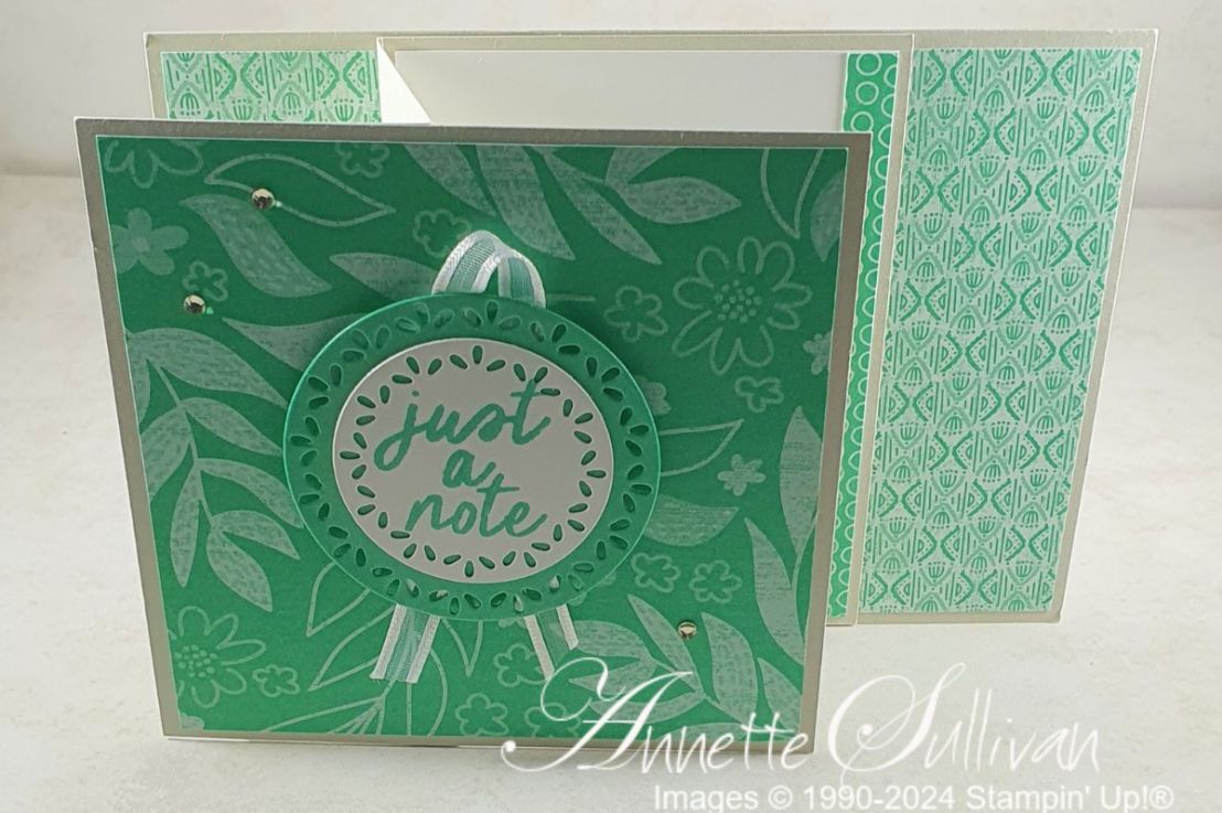 Double Decker Z Fold Cards with 2024-2026 In&nbsp;Colors