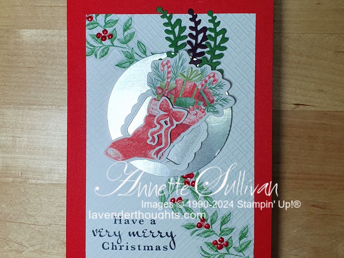 Using Designer Series Paper as the focal point on your Christmas&nbsp;Cards