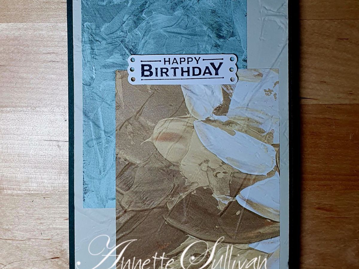 Quick and Easy Masculine&nbsp;Cards