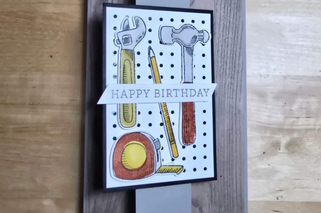 Masculine Cards with Trusty&nbsp;Tools