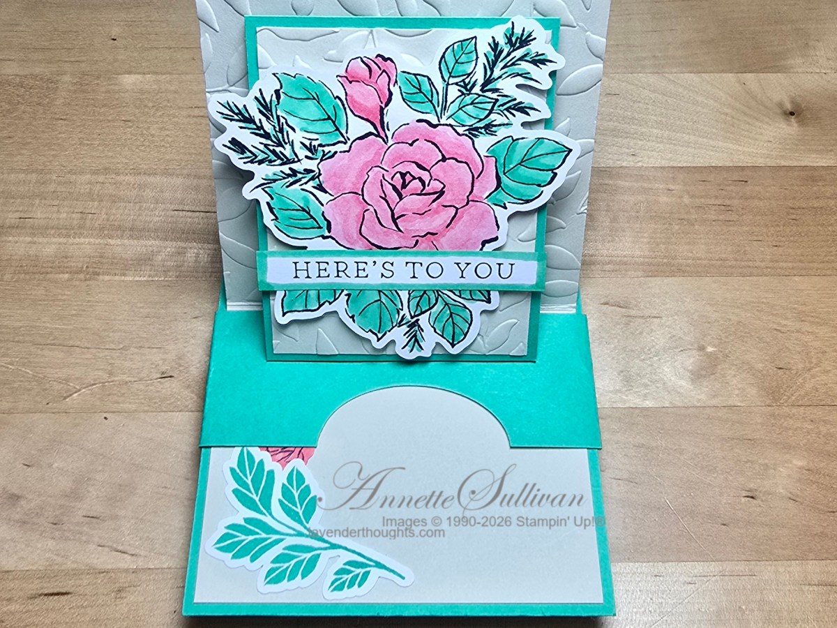 Fancy Fold Pop Up Slider Easel&nbsp;Cards