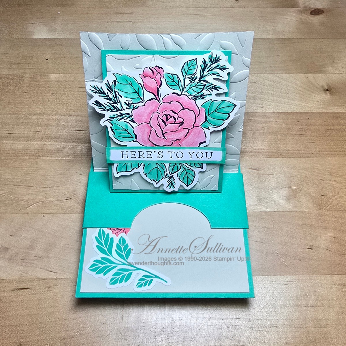 Fancy Fold Pop Up Slider Easel&nbsp;Cards
